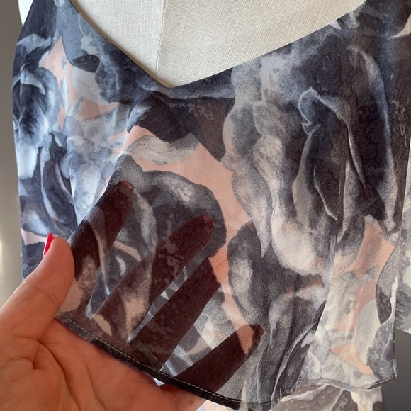 NWT ALI & JAY spaghetti straps,  high low, fit & flare sundress. Dressy, casual - Picture 6 of 15